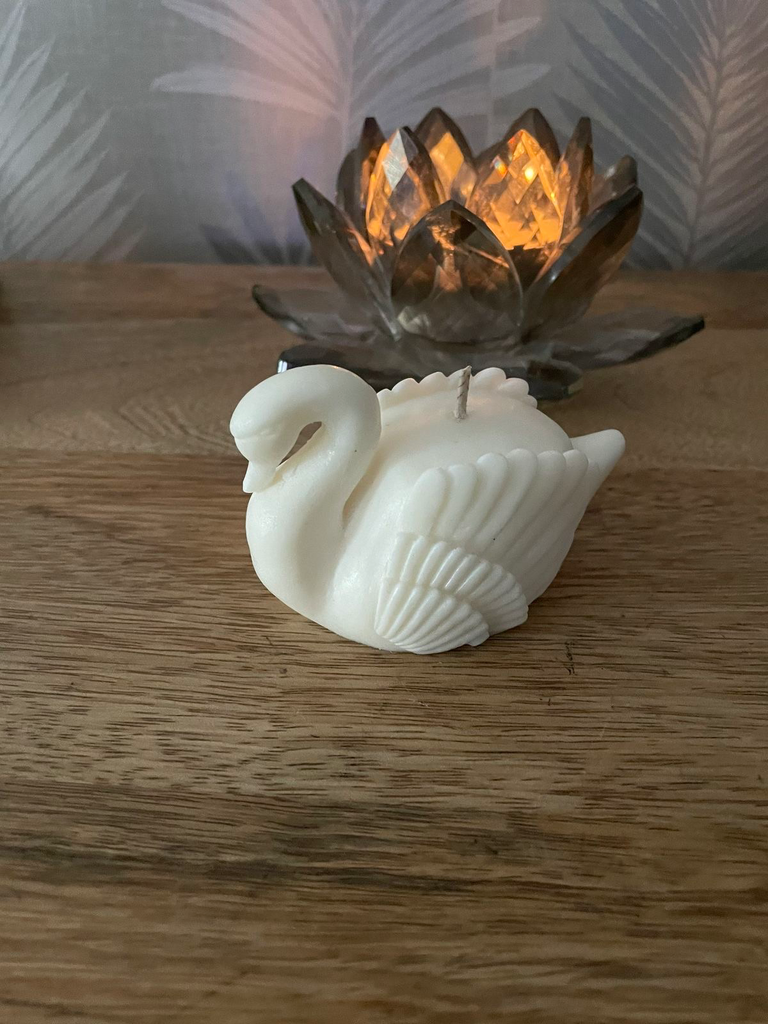 White Swan Elegance Candle – Symbol of Love & Luxury Decor | Best Gift For Love | Pack of 2 In Rs. 299